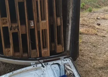 Detenido en La Pobla de Vallbona tras robar 21 palés, huir de un control y volcar la furgoneta en su fuga