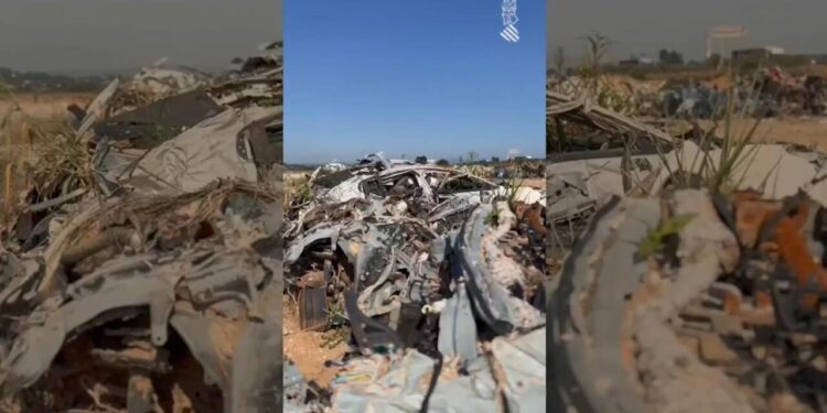 La Generalitat acusa a la CHX de verter residuos y abandonar más de 300 vehículos en Riba-roja tras la DANA