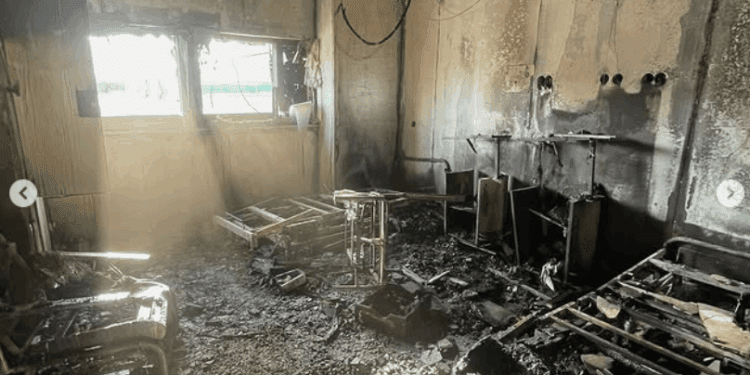 Detenido el autor del incendio del Hospital La Fe, un paciente de psiquiatría con un mechero