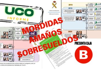 Este es el informe de la UCO, mordidas, amaños, sobresueldos y una presunta caja B del PSOE 7 Este es el informe de la UCO, mordidas, amaños, sobresueldos y una presunta caja B del PSOE