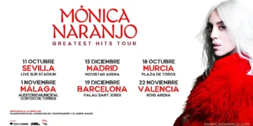 Mónica Naranjo roza el lleno total en su concierto en Valencia