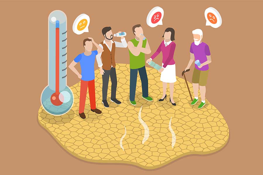 El calor extremo asfixia al Mercado Central de Valencia: un riesgo para la salud, los productos y los comercios 2 persona con golpe de calor 1750532181