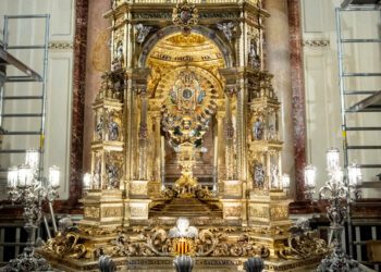 La Custodia del Corpus de la Catedral de Valencia luce renovada tras su restauración y limpieza