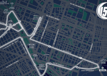 Más de 10.000 corredores estrenarán el nuevo recorrido de la 15K Nocturna de Valencia