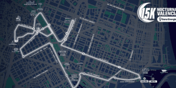 Más de 10.000 corredores estrenarán el nuevo recorrido de la 15K Nocturna de Valencia