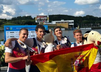 Medalla de plata en el Campeonato del Mundo SUB23 de Remo Olímpico