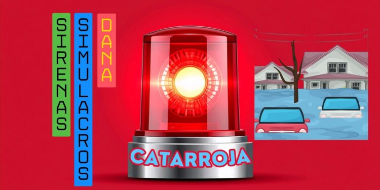 Catarroja iniciará en septiembre simulacros DANA e instalará sirenas