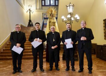 El Arzobispo nombra a los vicarios episcopales F.Javier Grande, de la V, y J.J Monfort, de la VIII, y a F. Carrasco Vicerrector de La Inmaculada