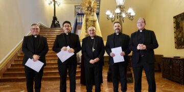El Arzobispo nombra a los vicarios episcopales F.Javier Grande, de la V, y J.J Monfort, de la VIII, y a F. Carrasco Vicerrector de La Inmaculada