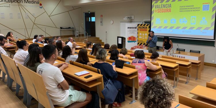 Valéncia formará a la ciudadanía ante emergencias