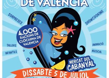 III Fiesta de la clóchina en el Mercado del Cabanyal el sábado 5 de julio