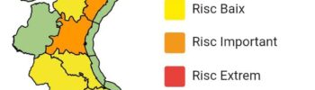 Ampliada la alerta por lluvias y tormentas para mañana sábado