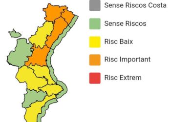 Ampliada la alerta por lluvias y tormentas para mañana sábado