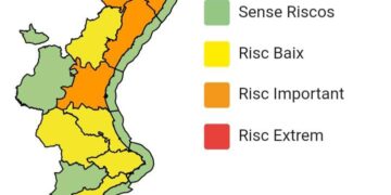 Ampliada la alerta por lluvias y tormentas para mañana sábado