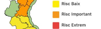 La Generalitat Valenciana vuelve a elevar el nivel de alerta: Pasa a naranja toda Castello