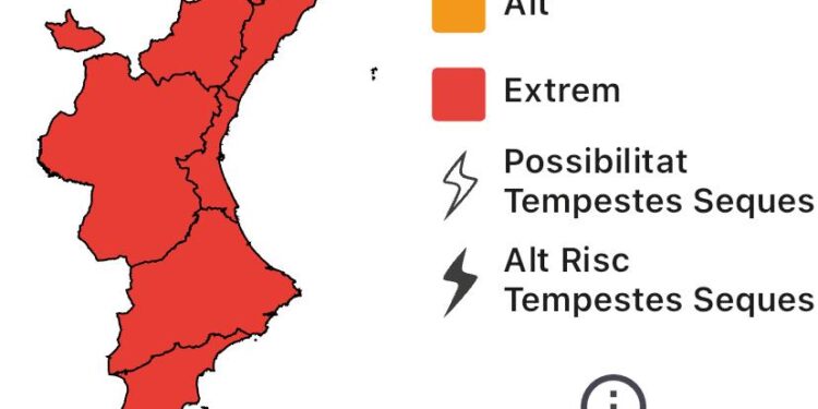 Se establece la alerta por riesgo extremo de incendios forestales para los días 18,19 y 20 de julio
