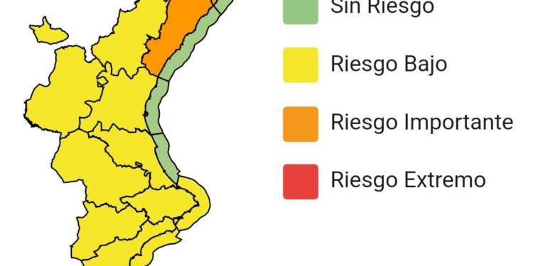 Se activan alertas amarillas por lluvias intensas y tormentas para este jueves 24