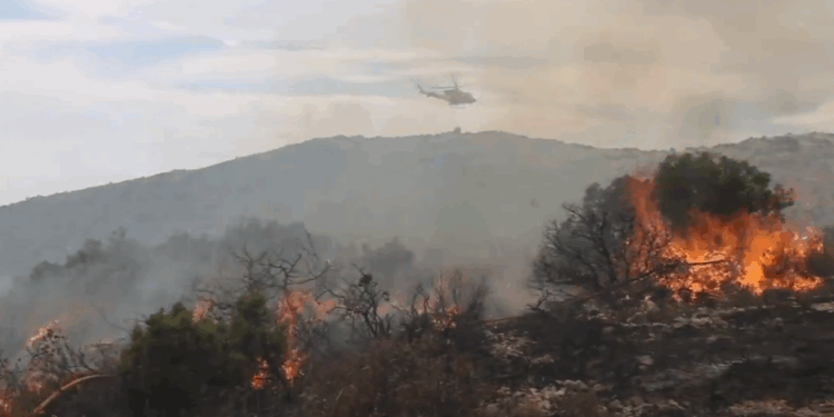 Piden a los vecinos de Alcoy e Ibi cerrar puertas y ventanas ante el avance del incendio forestal 1 Piden a los vecinos de Alcoy e Ibi cerrar puertas y ventanas ante el avance del incendio forestal