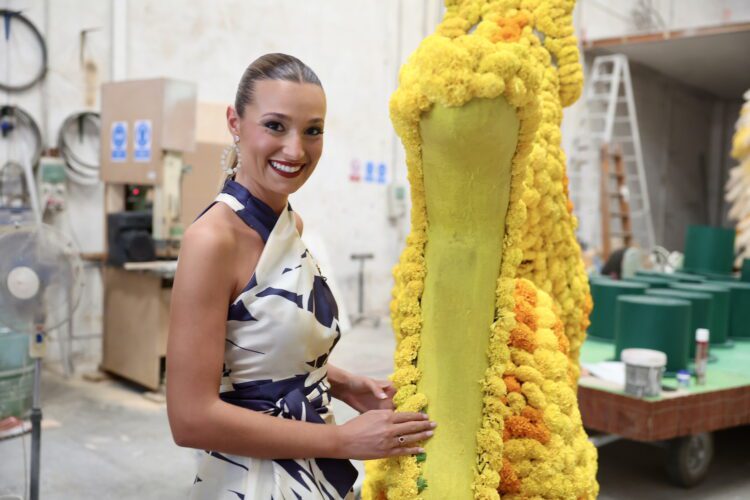 Todo preparado para la Batalla más colorida y olorosa, la Batalla de Flors de Valéncia