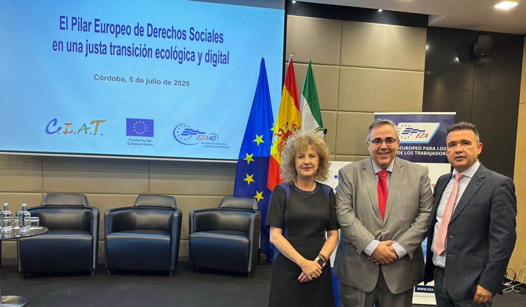 CEAT reúne a líderes europeos para debatir sobre el futuro del trabajo en un contexto de transformación tecnológica y climática 3 Imagen de WhatsApp 2025 07 07 a las 20.02.30 487f5754