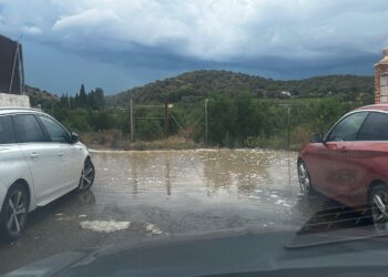 La lluvia vuelve a evidenciar la dejadez del Ayuntamiento de Náquera