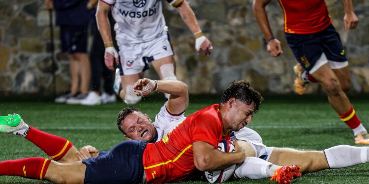 La selección española masculina de Rugby hace historia derrotando por primera vez a EEUU (20-31) 1 La selección española masculina de Rugby hace historia derrotando por primera vez a EEUU (20-31)