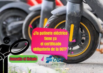 ¿Tu patinete eléctrico tiene ya el certificado obligatorio de la DGT? Consulta el listado 6 ¿Tu patinete eléctrico tiene ya el certificado obligatorio de la DGT? Consulta el listado