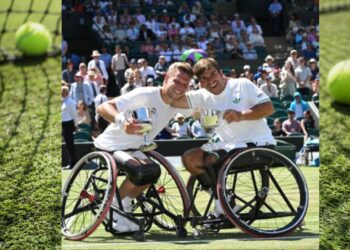 Martín de la Puente conquista Wimbledon en tenis adaptado
