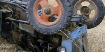 Tragedia en Caudiel: fallece un hombre tras volcar con su tractor y quedar atrapado bajo el vehículo