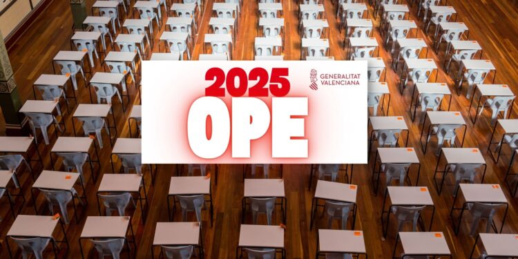 OPE 2025: La Generalitat convoca todas las oposiciones 1 OPE 2025: La Generalitat convoca todas las oposiciones