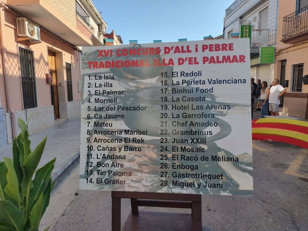 Paco Gimeno, chef de El Racó de Meliana, gana el XVI Concurso de All i Pebre de la Isla del Palmar 10 Paco Gimeno chef de El Raco de Meliana gana el XVI Concurso de All i Pebre de la Isla del Palmar 12