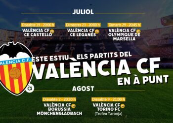 La pretemporada del Valencia, por À Punt