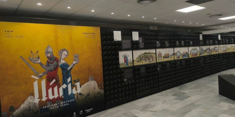 Roger de Lauria revive en Calp de la mano del MARQ de Alicante