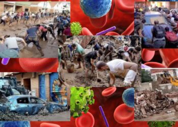 Un estudio advierte del riesgo actual de enfermedades infecciosas y epidemias tras la DANA en la población y voluntarios