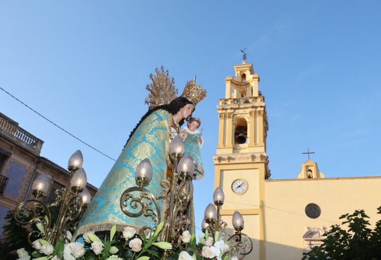 La imagen peregrina de la Mare de Déu visita este fin de semana Antella