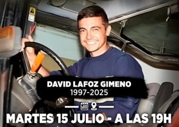 Concentración homenaje a David Lafoz en Castellón, el joven agricultor que se quitó la vida por las presiones