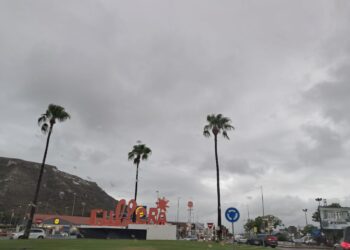 Playas vacías este 24 de julio pasado por agua y con fuerte caída de las temperaturas