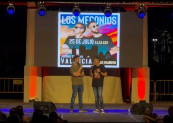 Más de 2.000 asistentes al Concierto de Los Meconios en los Jardines del Palau de la Música