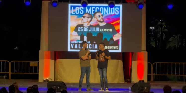 Más de 2.000 asistentes al Concierto de Los Meconios en los Jardines del Palau de la Música 1 Más de 2.000 asistentes al Concierto de Los Meconios en los Jardines del Palau de la Música