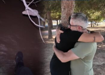Vicente y Samuel: la historia del padre e hijo que sobrevivieron a la DANA colgados de un árbol en Valencia