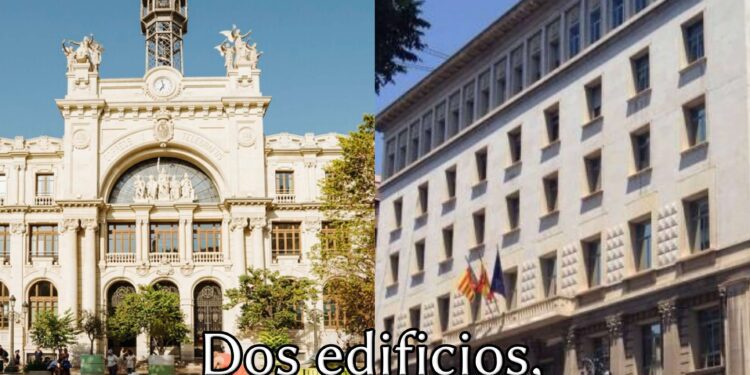 Correos y Hacienda: dos edificios sin uso en el centro de Valencia 1 Correos y Hacienda: dos edificios sin uso en el centro de Valencia