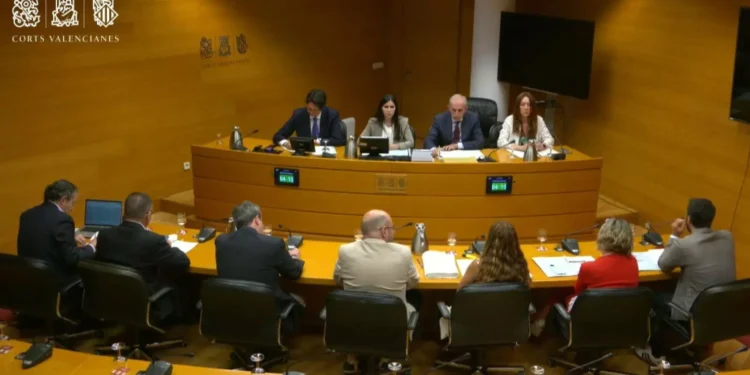 Arranca en Les Corts la comisión de investigación sobre la DANA del 29 de octubre