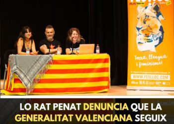 Lo Rat Penat denuncia que la Generalitat Valenciana seguix subvencionant events pancatalanistes