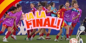 España logra su primera final europea en fútbol femenino