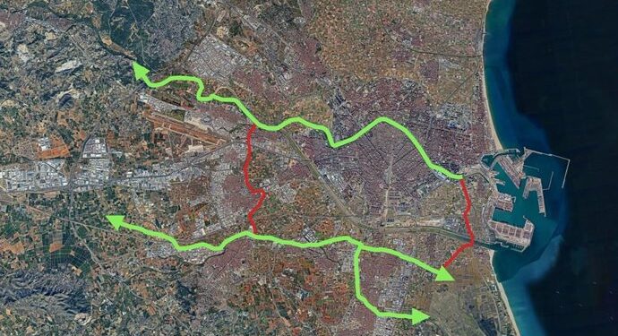 El futuro parque metropolitano inundable de Valencia contará con un auditorio al aire libre para 40.000 personas 1 El futuro parque metropolitano inundable de Valencia contará con un auditorio al aire libre para 40.000 personas