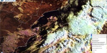 Aemet desactiva los avisos tras una madrugada de lluvias torrenciales en el sur de la Comunitat Valenciana