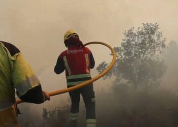 El incendio de la Font Roja se ha originado en una comunidad religiosa de Ibi.