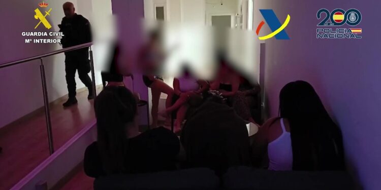 Desmantelada una macrored de explotación sexual en Valencia, Alicante, Castellón, Murcia y Málaga 1 Desmantelada una macrored de explotación sexual en Valencia, Alicante, Castellón, Murcia y Málaga