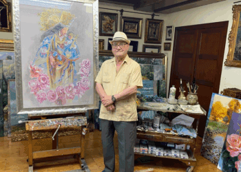 Donación al Museo Mariano de Valencia del cuadro Nuestra Señora de los Desamparados del pintor J. González Alacreu