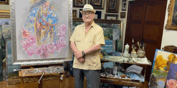 Donación al Museo Mariano de Valencia del cuadro Nuestra Señora de los Desamparados del pintor J. González Alacreu